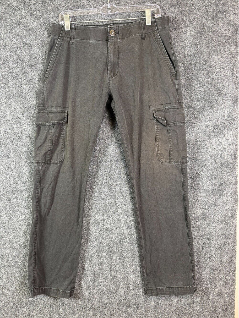 Lee Motion Stretch Cargo Pants Mens Regular Fit Straight Leg Black